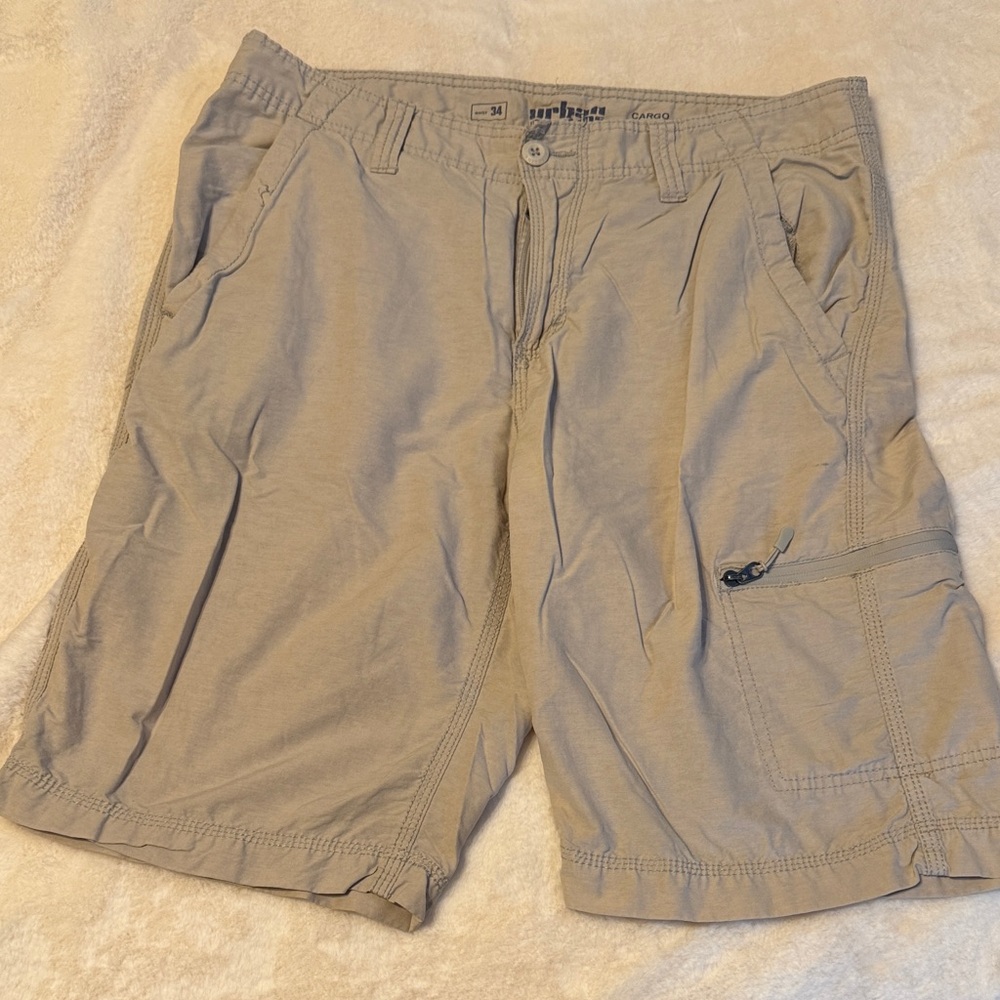 3 for $10 Urban Pipeline Men's Beige Cargo Shorts